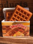 画像1: FISHER-PRICE 1980'S FUN WITH FOOD WAFFLES & BOX PLAYSET