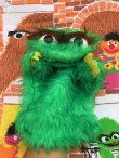 画像1: SESAME STREET "OSCAR THE GROUCH" 1970'S HAND PUPPET DOLL