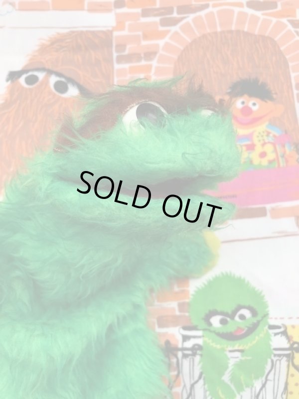 画像3: SESAME STREET "OSCAR THE GROUCH" 1970'S HAND PUPPET DOLL