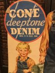 画像4: CONE DEEPTONE DENIM 1950'S STORE DISPLAY SIGN