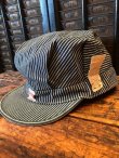 画像10: PENNEY'S "BIG MAC" 1960'S D.STOCK HICKORY WORK CAP