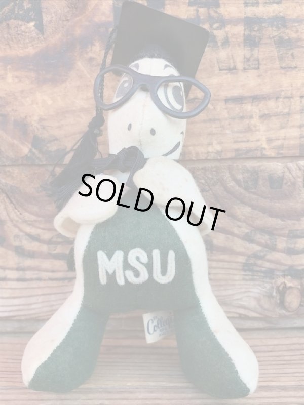 画像1: PERSONALITY PET VINTAGE "MICHIGAN STATE UNIVERSITY" COLLEGIATE MFG Co. DOLL