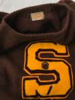 画像3: SULCO "LETTERED" 1950'S BOAT NECK SWEATER