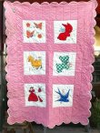 画像3: ANTIQUE BABY QUILT BLANKET