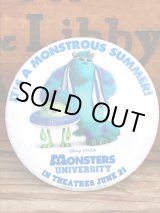 画像: MONSTERS UNIVERSITY 2013'S  BUTTON PIN