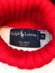 画像3: POLO RALPH LAUREN "TWO TONE"  1990'S TURTLE NECK SWEATER