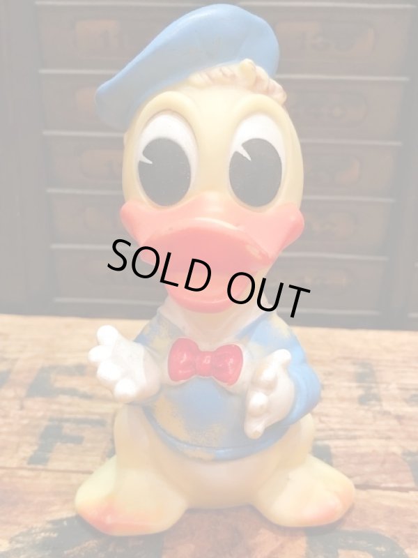 画像1: DONALD DUCK  "MADE IN ITALY" 1960'S SQUEEZE FIGURE