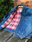 画像7: LEVI'S "MADE IN USA" 70505 FLANNEL LINERED DENIM JACKET