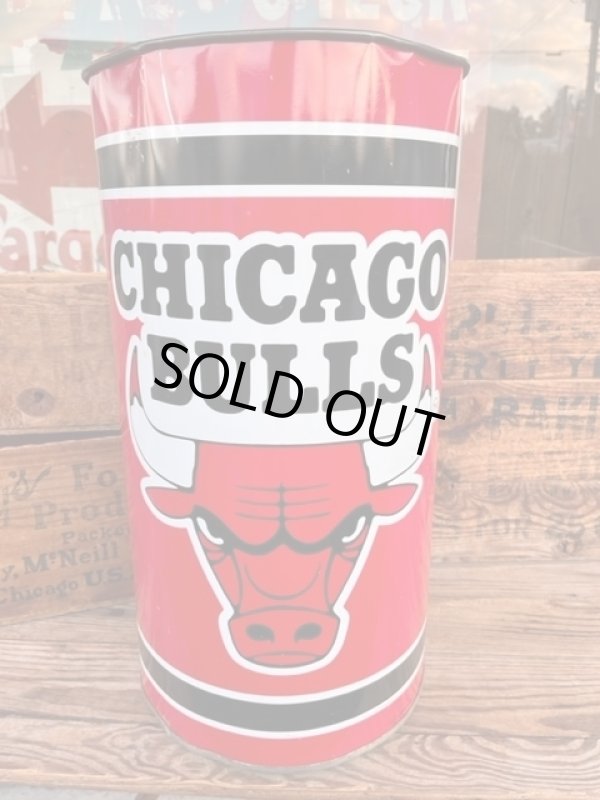 画像1: CHICAGO BULLS 1980'S TRASH CAN