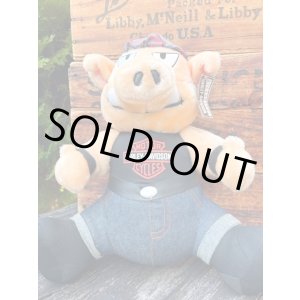 画像: HARLEY DAVIDSON "HOG" 1990'S D.STOCK PLUSH DOLL #2