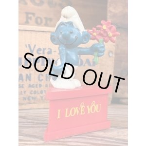 画像: SMURF ”I LOVE YOU" 1970'S PVC MESSAGE DOLL