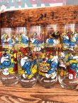 画像7: SMURF 1980'S HARDEES "CLUMSY SMURF" GLASS #1