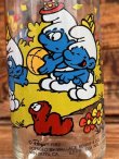 画像3: SMURF 1980'S HARDEES "CLUMSY SMURF" GLASS #1