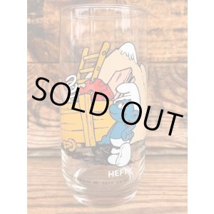 画像: SMURF 1982 HARDEES "HEFTY SMURF" GLASS