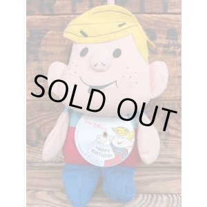 画像: DENNIS THE MENNACE 1980'S "MESSAGE" BEAN DOLL