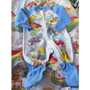 画像: RAINBOW BRIGHT BABY "0-6M" VINTAGE BUNTING 