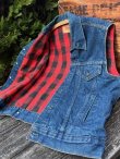 画像5: LEVI'S "MADE IN USA" 60518 FLANNEL LINERED アウトサイダーVEST