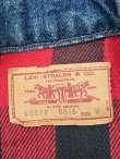 画像4: LEVI'S "MADE IN USA" 60518 FLANNEL LINERED アウトサイダーVEST