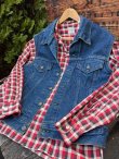 画像14: LEVI'S "MADE IN USA" 60518 FLANNEL LINERED アウトサイダーVEST