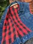 画像6: LEVI'S "MADE IN USA" 60518 FLANNEL LINERED アウトサイダーVEST