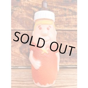 画像: THE FLINTSTONES "BARNEY" 1970'S BABY BOTTLE FIGURE 