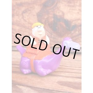 画像: THE FLINTSTONES "BARNEY" 1990'S DENNY'S PULL BACK CAR TOY
