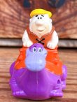 画像3: THE FLINTSTONES "BARNEY" 1990'S DENNY'S PULL BACK CAR TOY