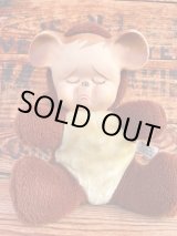画像: POUTING BEAR 1950'S KNICKERBOCKER RUBBER FACE DOLL 