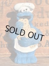 画像: SESAME STREET "COOKIE MONSTER" 1980'S SQUEEZE FIGURE