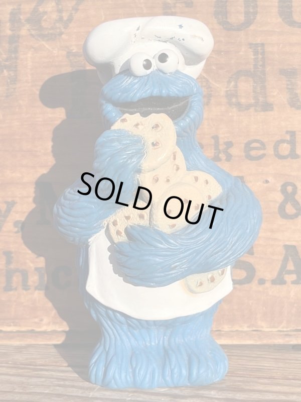 画像1: SESAME STREET "COOKIE MONSTER" 1980'S SQUEEZE FIGURE