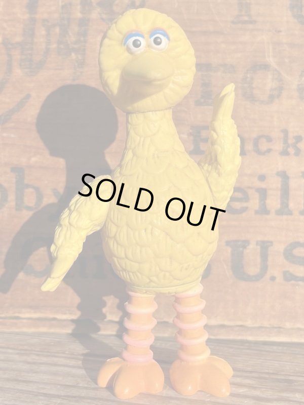 画像1: SESAME STREET "BIG BIRD" 1980'S POSABLE FIGURE #1