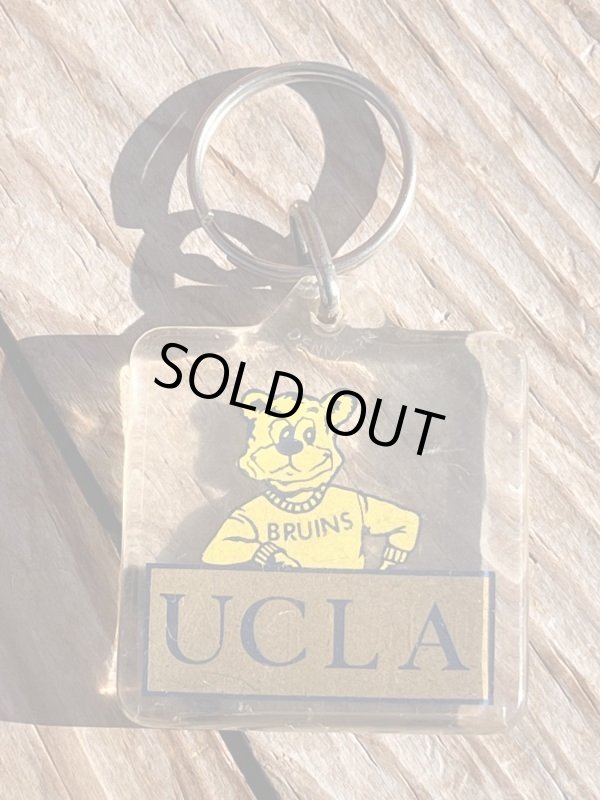 画像1: UCLA "JOE BRUIN" (ᵔᴥᵔ)1980'S KEYCHAIN 