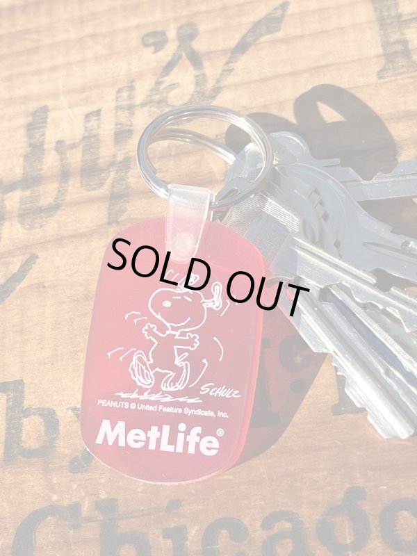 画像4: PEANUTS "METLIFE" OLD KEYCHAIN 