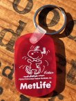 画像1: PEANUTS "METLIFE" OLD KEYCHAIN 