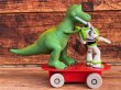 画像5: TOY STORY "BUZZ & REX" PULL BACK SKATEBOARD TOY