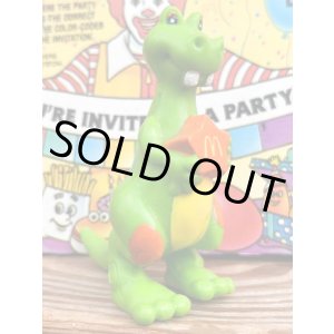 画像: Mcdonald's 1985'S "TINOSAURS★" AVIVA PVC FIGURE GREEN