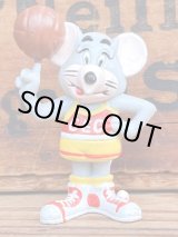 画像: CHUCK E CHEESE "BASKET PLAYER" 1980'S PVC FIGURE 