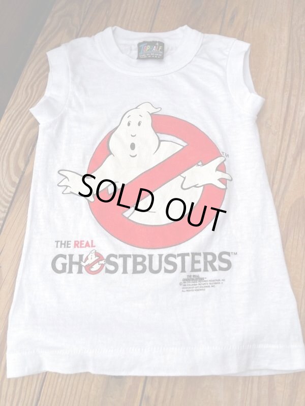 画像1: GHOSTBUSTERS KIDS VINTAGE SLEEVELESS T-SHIRTS