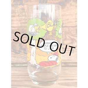 画像: SNOOPY 1980'S "MORNING PEOPLE" CAMP SNOOPY COLLECTION GLASS #1