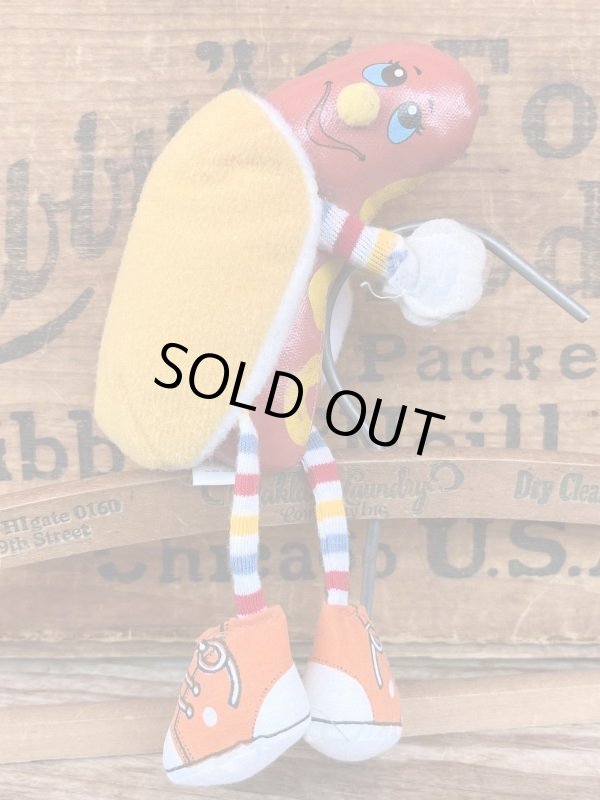 画像1: FRANK E FOOTER "THE SUPER HOT DOG" 1983'S AMTOY PLUSH DOLL