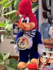 画像1: WOODY WOODPECKER 1980'S RUBBER FACE PLUSH DOLL