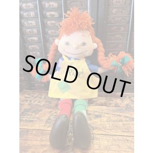 画像: PIPPI🇸🇪LONGSTOCKING 1980'S PLUSH DOLL
