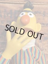 画像: SESAME STREET "BERT" 1970'S HAND PUPPET DOLL