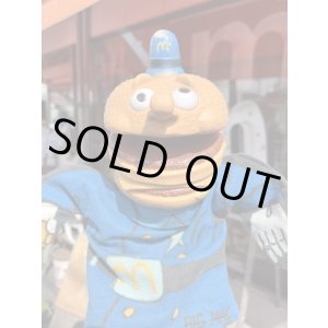 画像: McDonald's 1970'S "BIG MAC POLICE" PUPPET DOLL 