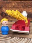 画像4: FISHER PRICE VINTAGE FIRE TRUCK ＋TOTS SET