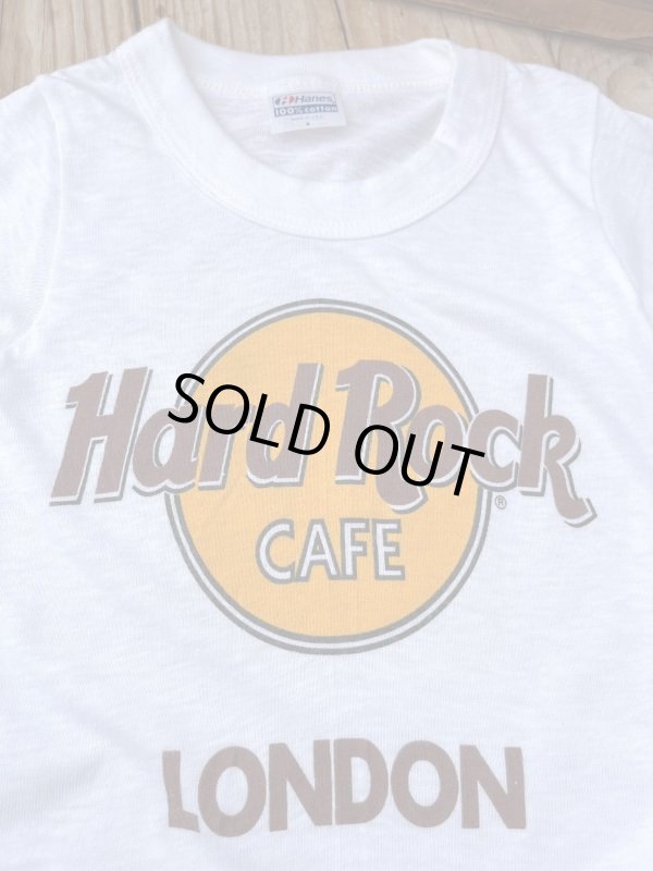 画像3: HARD ROCK CAFE "LONDON" KIDS D.STOCK T-SHIRTS