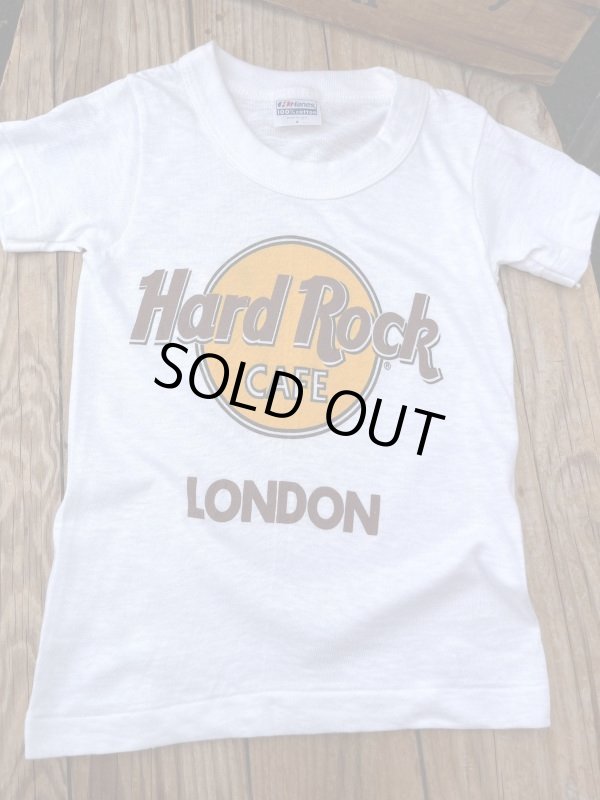 画像1: HARD ROCK CAFE "LONDON" KIDS D.STOCK T-SHIRTS