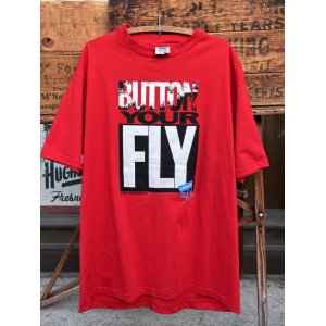 画像: LEVI'S BUUTTON YOUR FLY 501 RED "MADE IN USA" D.STOCK T-SHIRTS #1