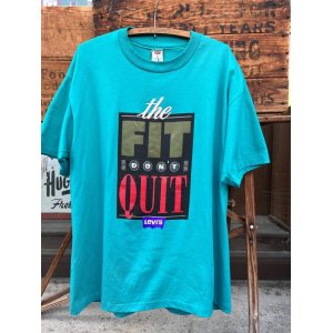 画像: LEVI'S THE FIT! DON'T QUIT "MADE IN USA" D.STOCK T-SHIRTS 