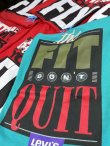 画像11: LEVI'S THE FIT! DON'T QUIT "MADE IN USA" D.STOCK T-SHIRTS 